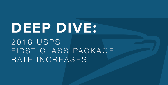 First Class package shipping rates