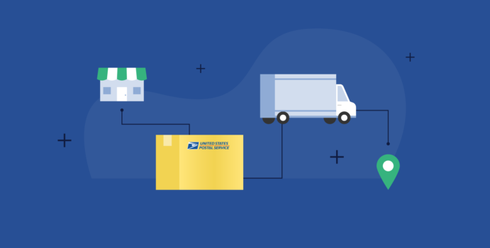 usps shipping zones