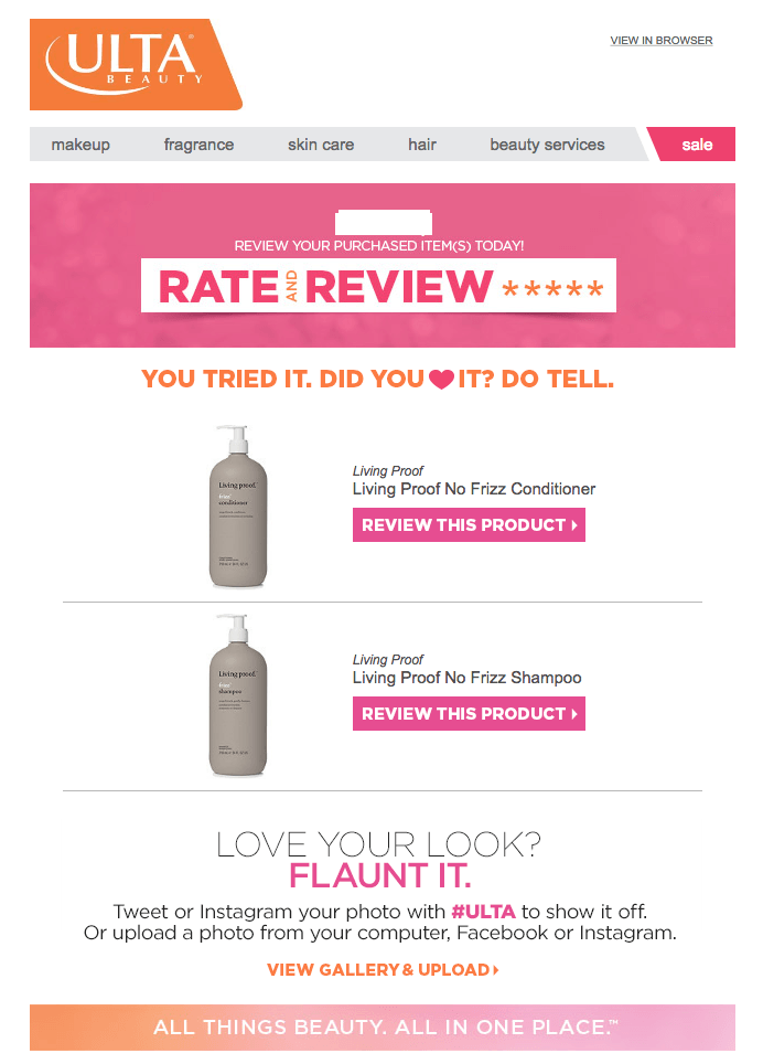 Building Customer Relationships Review Requests